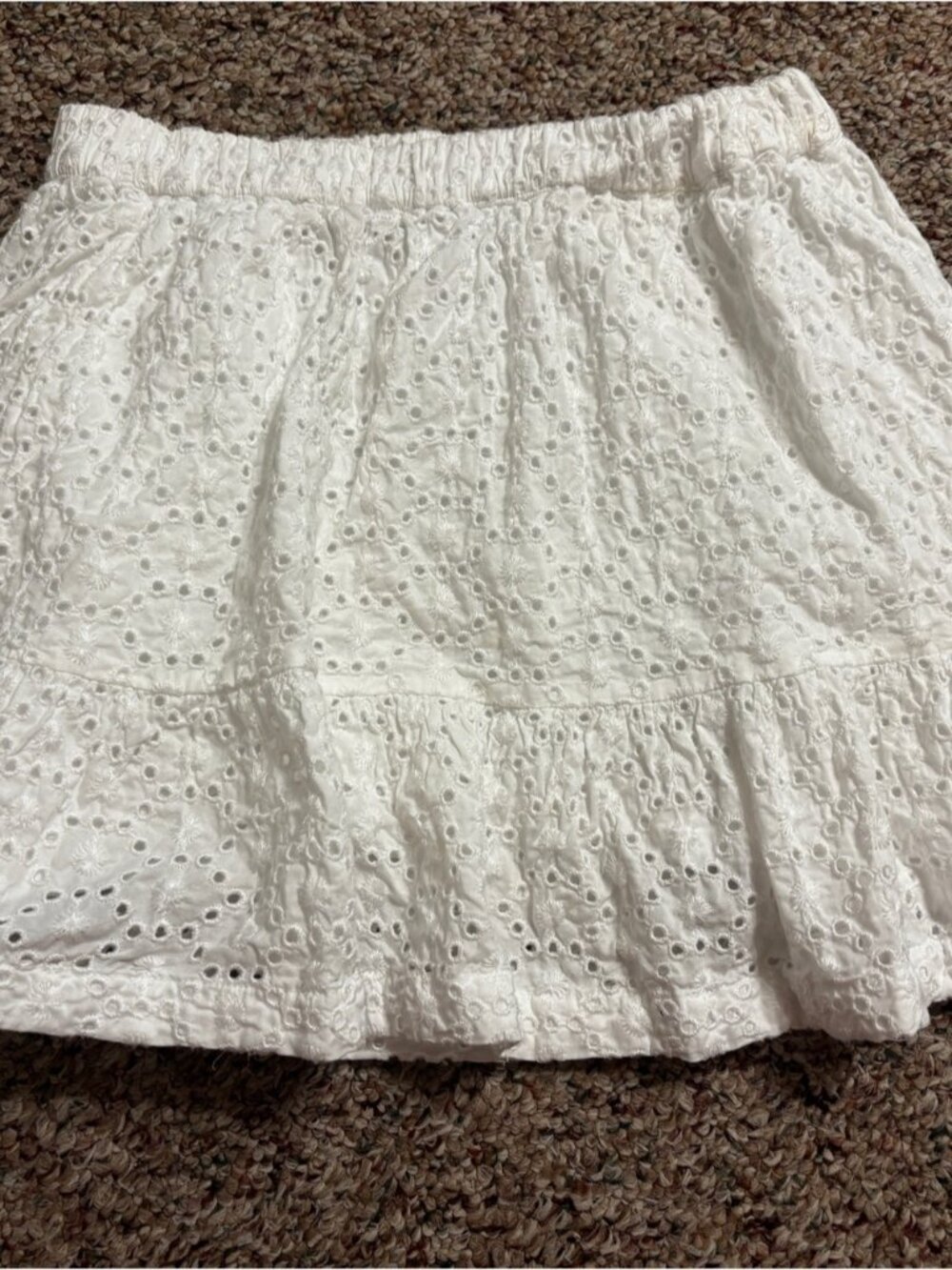 🚨final sale 🚨Vineyard Vines small 7/8 white eyelet Skirt